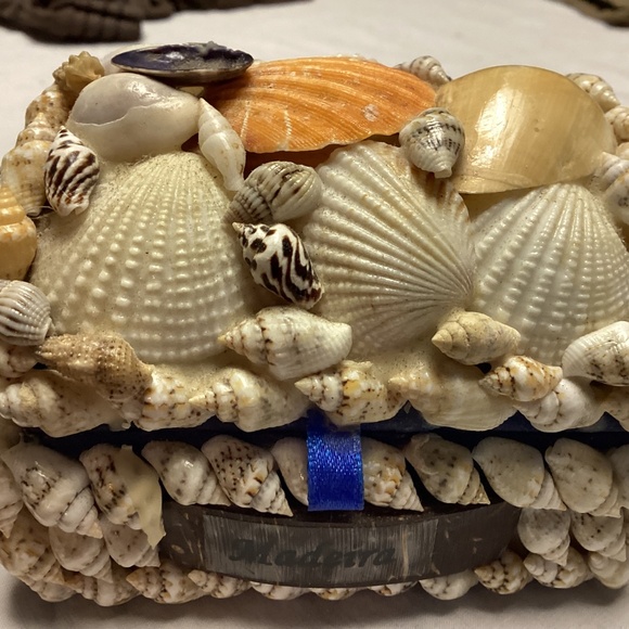 Sea shell box. Trinkets jewelry. - Picture 4 of 9